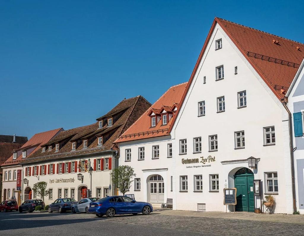 Hotel Zum Schwarzen Ross Und Gutmann Zur Post Hilpoltstein Exteriér fotografie
